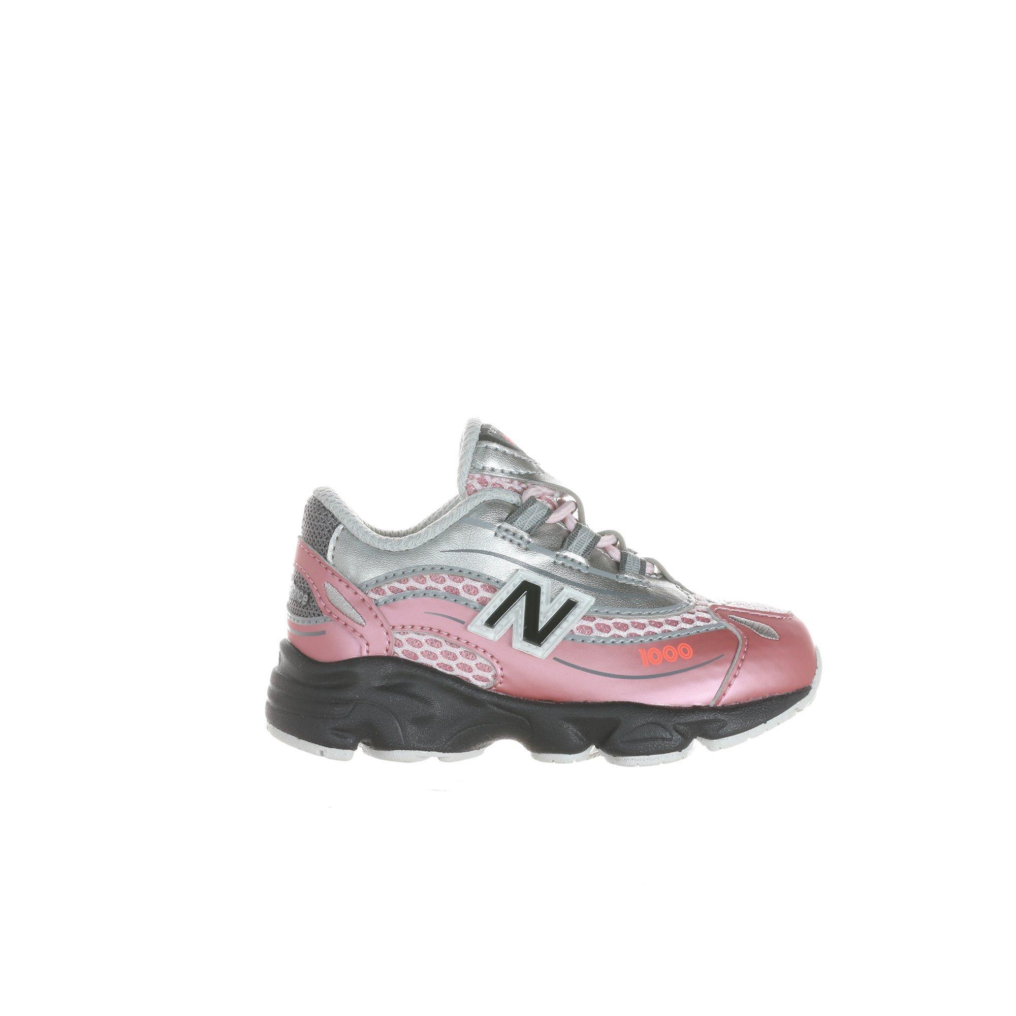 New Balance 1000 "Platinum/Pink/Black" Toddler Kids' Shoe